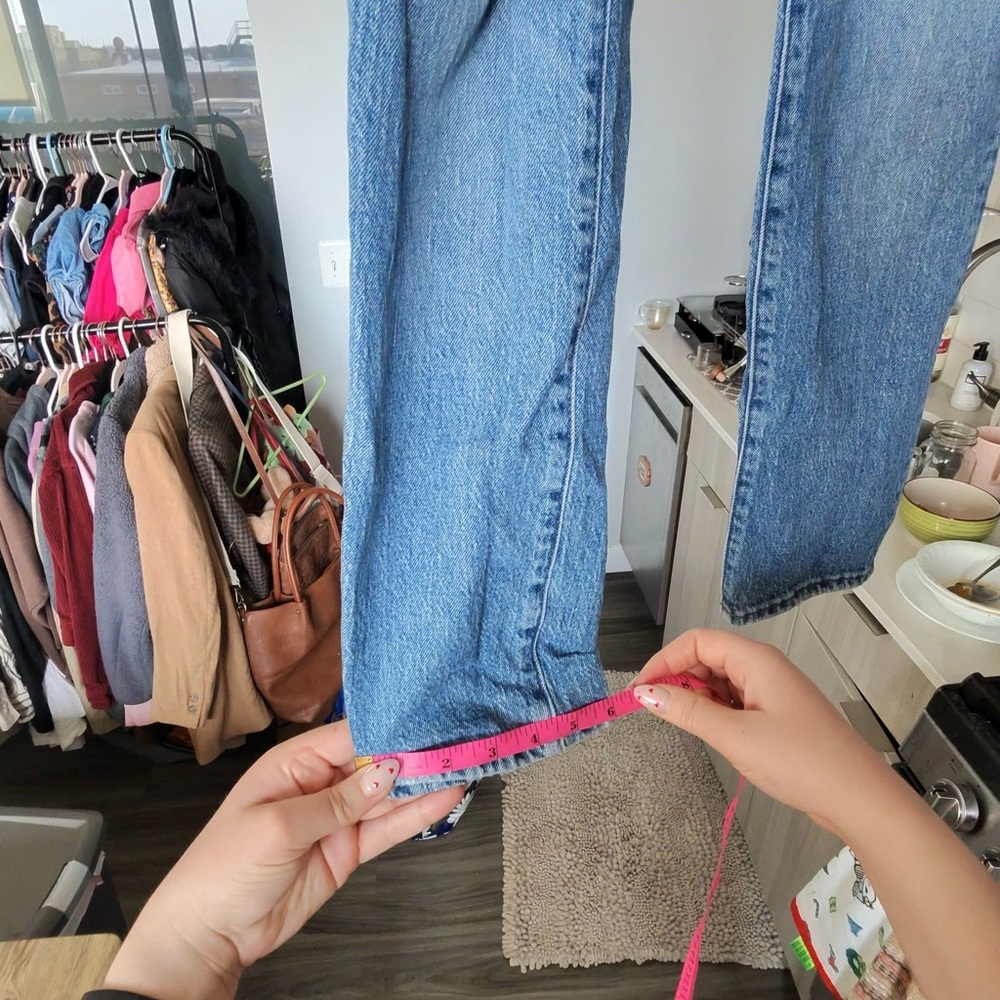 Madewell Mid-Rise Perfect Vintage Jean in Ainsdale Wash Size 25 - Picture 6 of 11